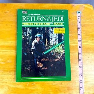 Vintage Star Wars Return of the Jedi Things to Do and Make Workbook